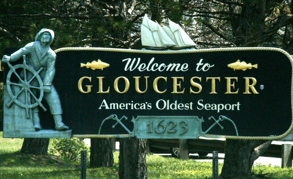 Photo by DBKing. This file is licensed under the Creative Commons Attribution 2.0 Generic license: https://commons.wikimedia.org/wiki/File:Gloucester_MA_-_welcome_sign.jpg