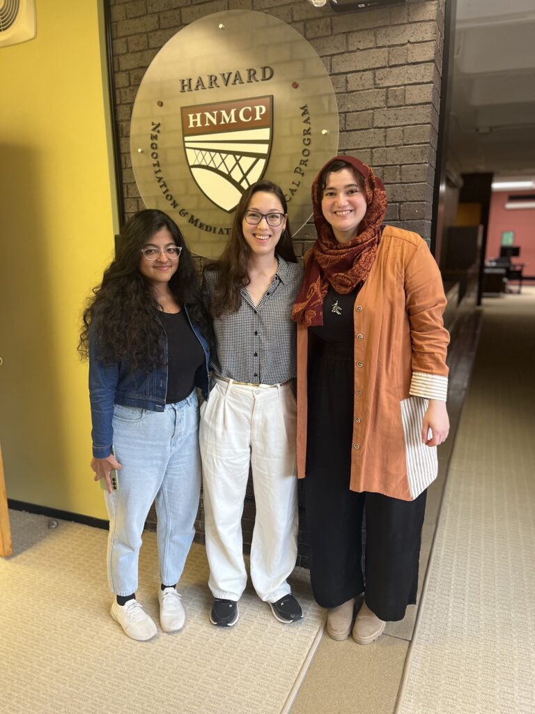 Picture of 3 women on the Justice Call Project Team